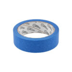 Banda mascare albastra hartie 25 m x 30 mm rezistenta UV Cod:  75120