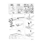 Bare portbagaj transversale auto aluminiu compatibile Chevrolet D-Max (Rt50) cabina dubla 2012-2015 92 cm Cod: KL5 - imagine 7