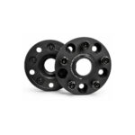 Distantier janta auto  22 mm 5x120 la 5x112 centrare 72.5–57.1 cu 5 prezoane M12x1.5 set aluminiu forjat negru Cod: DADP-5120-2 - imagine 2