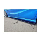 Set prelungiri ornament praguri laterale tuning 195cm negru lucios Cod: PRG1010-195 fara livrare curier