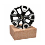 Jante auto originale Dacia RASAN 19x7J 5x114.3 ET31 negru diamond cut compatibile Dacia Duster III Bigster Renault Cod: 403007509R - imagine 3