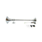 Claxon auto 1 trompeta 630 mm 12V 24V pentru compresor aer Cod: BK60103 - imagine 2