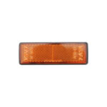 Dreptunghi reflectorizant cu adeziv galben spate 90x32mm Cod: BK98487