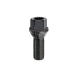 Prezon janta auto M14x1.25 27mm con drept negru cheie HEX17 Cod: B185
