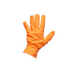 Manusi nitril portocalii nepudrate diamond grip marimea S 100 bucati Cod: BK90033 - imagine 2