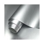 Folie auto autocolant PVC argintiu 1.52m x 1m Cod: A086 - imagine 2