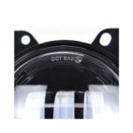 Set proiectoare  LED auto 30W 6500LM cu angel eyes alb rece galben 12V  4 inch Cod: ZC-FOGY1 - imagine 5