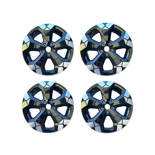 Jante originale Dacia Tagasan semidiamantat 18x6.5J 5x114.3 ET32 negru semidiamond cut compatibile Dacia Duster III Bigster Cod: 403001134R - imagine 3