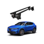 Bare transversale portbagaj auto aluminiu compatibile plafon neted Alfa Romeo Tonale 965 2022-> argintii sau negre Cod: CB200101 Kit-101 - imagine 2