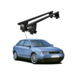 Bare transversale portbagaj auto aluminiu compatibile plafon neted Audi A3 8L 1996-2003 argintii sau negre Cod: CB200101 Kit-101 - imagine 2