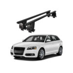 Bare transversale portbagaj auto aluminiu compatibile plafon neted Audi A3 8PA Sportback 2004-2012 argintii sau negre  Cod: CB200101 Kit-108 - imagine 2