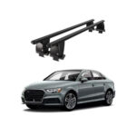 Bare transversale portbagaj auto aluminiu compatibile plafon neted Audi A3 8V 2013-> argintii sau negre  Cod: CB200101 Kit-103 - imagine 2