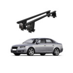 Bare transversale portbagaj auto aluminiu compatibile plafon neted Audi A4 B7 8E 8H 2004-2007 argintii sau negre Cod: CB200101 Kit-101 - imagine 2