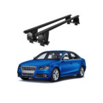 Bare transversale portbagaj auto aluminiu compatibile plafon neted Audi A4 B8 8K 2007-2012 argintii sau negre Cod: CB200101 Kit-101 - imagine 2