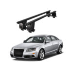 Bare transversale portbagaj auto aluminiu compatibile plafon neted Audi A6 4F C6 2004-2011 argintii sau negre Cod: CB200101 Kit-101 - imagine 2