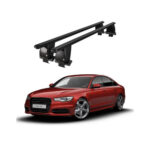 Bare transversale portbagaj auto aluminiu compatibile plafon neted Audi A6 4A C8 2018-> argintii sau negre Cod: CB200101 Kit-104 - imagine 2