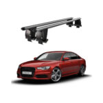 Bare transversale portbagaj auto aluminiu compatibile plafon neted Audi A6 4A C8 2018-> argintii sau negre Cod: CB200101 Kit-104