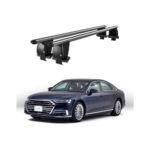 Bare transversale portbagaj auto aluminiu compatibile plafon neted Audi A8 D5 4N 2017-> argintii sau negre Cod: CB200101 Kit-105
