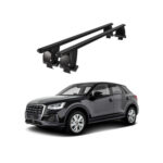 Bare transversale portbagaj auto aluminiu compatibile plafon neted Audi Q2 GA 2016-> argintii sau negre Cod: CB200101 Kit-104 - imagine 2