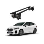 Bare transversale portbagaj auto aluminiu compatibile plafon neted BMW Seria 2 Active Tourer U06 2021-> argintii sau negre Cod: CB200101 Kit-101 - imagine 2