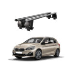 Bare transversale portbagaj auto aluminiu compatibile plafon neted BMW Seria 2 F45 Active Tourer 2014-> argintii sau negre Cod: CB200101 Kit-109