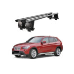 Bare transversale portbagaj auto aluminiu compatibile plafon neted BMW X1 E84 2009-2012 argintii sau negre Cod: CB200101 Kit-103