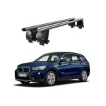 Bare transversale portbagaj auto aluminiu compatibile plafon neted BMW X1 F48 2015-2019 argintii sau negre Cod: CB200101 Kit-102