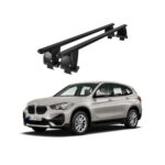 Bare transversale portbagaj auto aluminiu compatibile plafon neted BMW X1 F48 2019-> argintii sau negre Cod: CB200101 Kit-101 - imagine 2