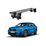 Bare transversale portbagaj auto aluminiu compatibile plafon neted BMW X2 F39 2018-> argintii sau negre Cod: CB200101 Kit-101