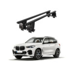 Bare transversale portbagaj auto aluminiu compatibile plafon neted BMW X5 G05 2019-> argintii sau negre Cod: CB200101 Kit-101 - imagine 2