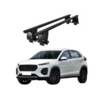 Bare transversale portbagaj auto aluminiu compatibile plafon neted Chery Tiggo 3X  2016-> argintii sau negre Cod: CB200101 Kit-101 - imagine 2