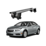 Bare transversale portbagaj auto aluminiu compatibile plafon neted Chevrolet Cruze Hatchback 2009-2016 argintii sau negre Cod: CB200101 Kit-109
