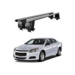 Bare transversale portbagaj auto aluminiu compatibile plafon neted Chevrolet Malibu VIII 2012-2016 argintii sau negre Cod: CB200101 Kit-109