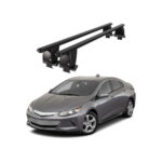 Bare transversale portbagaj auto aluminiu compatibile plafon neted Chevrolet Volt 2010-2015 argintii sau negre Cod: CB200101 Kit-103 - imagine 2