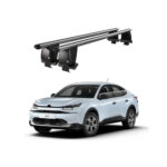 Bare transversale portbagaj auto aluminiu compatibile plafon neted Citroen C4X E C4X E43 2022-> argintii sau negre Cod: CB200101 Kit-105