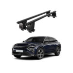 Bare transversale portbagaj auto aluminiu compatibile plafon neted Citroen C5 X E43 2021-> argintii sau negre Cod: CB200101 Kit-105 - imagine 2