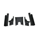Set protectie praguri interior auto si tunel median compatibil Dacia Duster I 2010-2018 Cod: ERP3