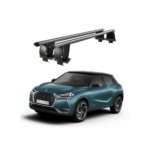 Bare transversale portbagaj auto aluminiu compatibile plafon neted DS 3 Crossback 2018-> argintii sau negre Cod: CB200101 Kit-107