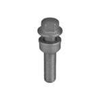 Prezon janta auto M14x1.5 50mm R14 con rotund cheie HEX17 Cod: B1291