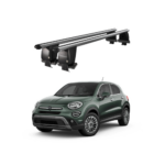 Bare transversale portbagaj auto aluminiu compatibile plafon neted Fiat 500X 2015-> argintii sau negre Cod: CB200101 Kit-102