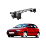Bare transversale portbagaj auto aluminiu compatibile plafon neted Fiat Brava 1995-2001 argintii sau negre Cod: CB200101 Kit-102
