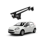Bare transversale portbagaj auto aluminiu compatibile plafon neted Fiat Grande Punto 199 2005-2012 argintii sau negre Cod: CB200101 Kit-101 - imagine 2