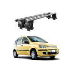 Bare transversale portbagaj auto aluminiu compatibile plafon neted Fiat Panda 169 2003-2012 argintii sau negre Cod: CB200101 Kit-102