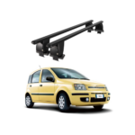 Bare transversale portbagaj auto aluminiu compatibile plafon neted Fiat Panda 169 2003-2012 argintii sau negre Cod: CB200101 Kit-102 - imagine 2