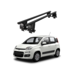 Bare transversale portbagaj auto aluminiu compatibile plafon neted Fiat Panda 319 2012-> argintii sau negre Cod: CB200101 Kit-101 - imagine 2