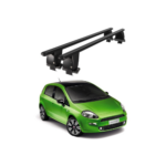 Bare transversale portbagaj auto aluminiu compatibile plafon neted Fiat Punto III 199 2012-2018 argintii sau negre Cod: CB200101 Kit-101 - imagine 2