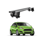 Bare transversale portbagaj auto aluminiu compatibile plafon neted Ford Fiesta VI 2013-2017 argintii sau negre Cod: CB200101 Kit-109