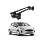 Bare transversale portbagaj auto aluminiu compatibile plafon neted Ford Fiesta VII 2017-> argintii sau negre Cod: CB200101 Kit-109 - imagine 2
