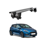 Bare transversale portbagaj auto aluminiu compatibile plafon neted Ford Fiesta VII ST-Line 2017-> argintii sau negre Cod: CB200101 Kit-109