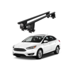 Bare transversale portbagaj auto aluminiu compatibile plafon neted Ford Focus III 2011-2018 argintii sau negre Cod: CB200101 Kit-101 - imagine 2